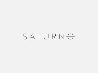 SATURNO Logotype branding design dribbble graphic graphicdesign inspiration logo logodesign logotype trademark type typography