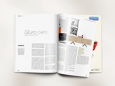 Magazine layout. ads advertising art design editorial editorial design layout magazine type typography