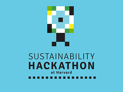 SUSTAINABILITY HACKATHON @ Harvard art direction branding graphic design