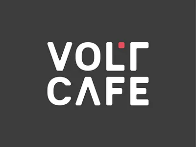VOLT CAFE ABU DHABI brand. cafe. coffee. logo.