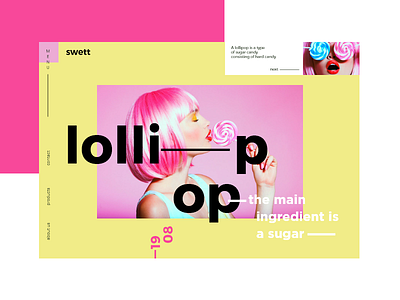 Candy slider #1 candy colorfull mondrianizm slider style ui uidesign ux uxdesign