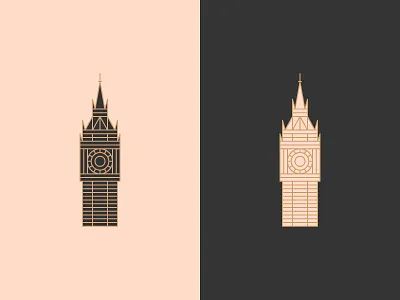 Big Ben big ben design elizabeth tower england illustration london