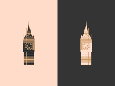 Big Ben big ben design elizabeth tower england illustration london