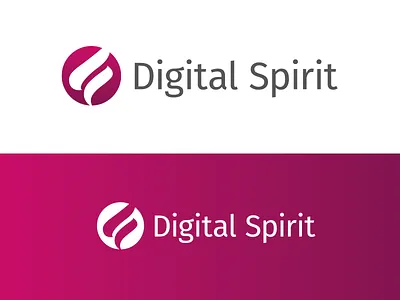 Digital Spirit logo design agency designer digital logo spirit