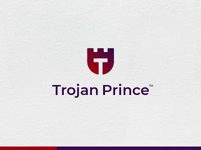 Trojan Prince Official Logo brand design geometric goldern ratio greek mythology identity logo logos mark branding negative space web design