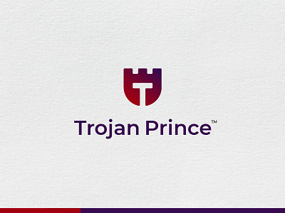 Trojan Prince Official Logo brand design geometric goldern ratio greek mythology identity logo logos mark branding negative space web design