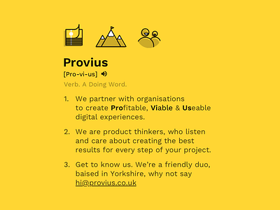 Introducing Provius agency agency life introducing job new new job welcome