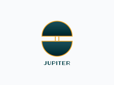 Jupiter branding emblem icon jupiter logo mark