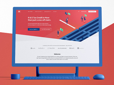 Financial Wordpess Site flat gradient illustration layout ui web design wordpess