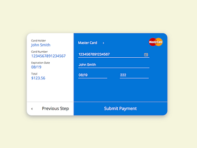 Credit Card Checkout 2 checkout css dailyui form html javascript ui ux web