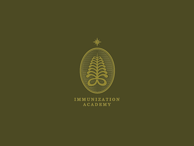 Immunization Academy academy africa children clean flat immunization logo needle star