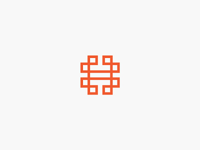 Icon 2 app brand identity designer branding color combination icon logo logomark minimal design orange product property management real estate