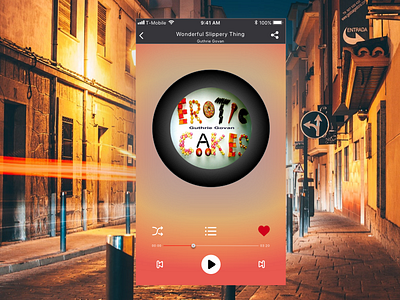 09 Music Player dailyui music player