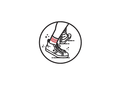 Love My Way call me by your name converse dance dancing feet icon iconography illustration lineart love movie shoes