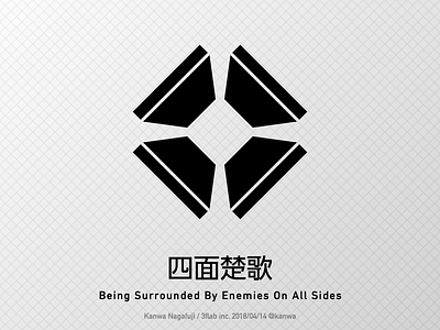 Being Surrounded By Enemies On All Sides logo logomark