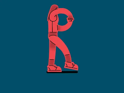 R – day eighteen 36days r 36daysoftype 36daysoftype05 character design drawing girl illustration sport type typography zumbys