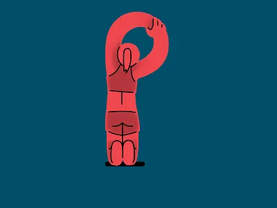 P – day sixteen 36days p 36daysoftype 36daysoftype05 character design drawing girl illustration sport type typography zumbys