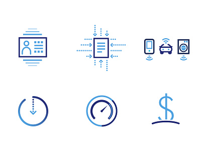 Guavus Icons gradient graphic design icon design icons illustration svg symbols vector