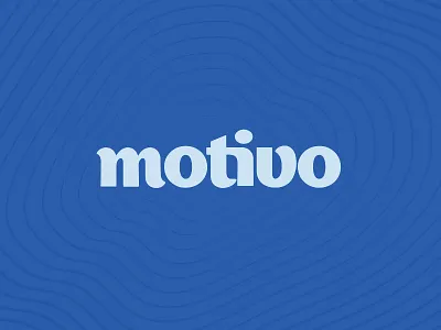 Motivo branding logo ripple therapy typography waves