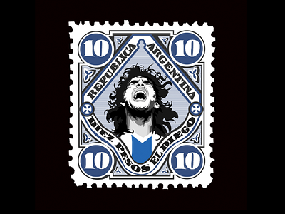 Top Corner Project - Maradona el pibe de oro football illustration maradona soccer