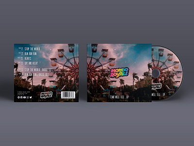 time will tell cd funfair music packaging pop music print