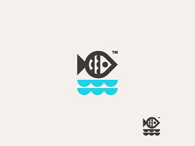 FISH // beltramo bltr fish logo ocean