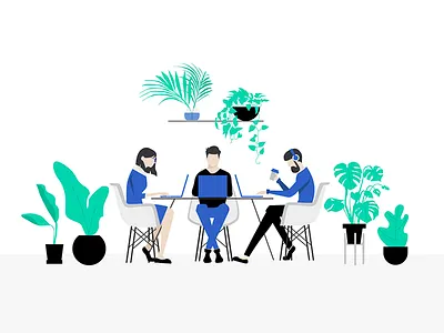 Earth Day earth day green office plants