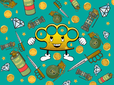 Pick Your Weapon adobe illustrator flat flat art flat illustrator graphic design illustration vector vector art wallpaper