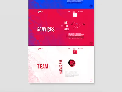 Landing brand branding design graphic identity logo web