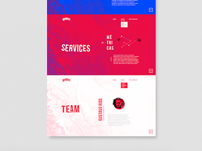 Landing brand branding design graphic identity logo web