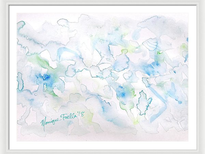 "Delicate Elegance" delicate elegance designer painting spring watercolor