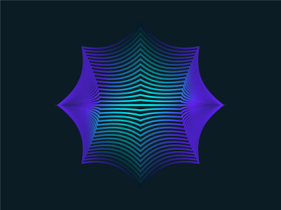 Gener1.2 ai generative gradient neon sphere