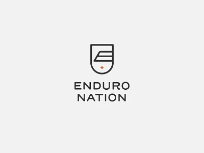 Enduro Nation badge club endurance identity logo shield tri club triathlon