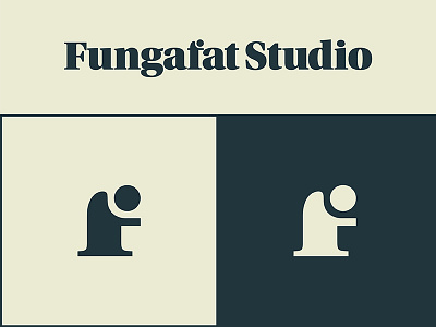 Fungafat Studio Branding WIP brandmark color color combination color palette icon iconography identity logo logo design