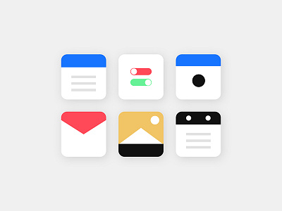 Minimal Icons 005 dailyui icons interactiondesign ui ux visualdesign