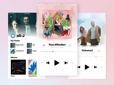 DailyUI #009 Music Player dailyui music player