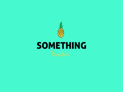 Basic Pinapple font graphics handletter icon illustration lettering