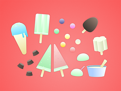 Ice cream ice cream vector