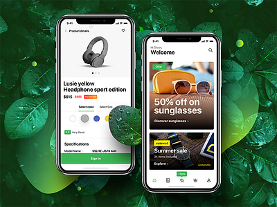 Download e-commerce shopping app UI Kit cards ecommerce app ecommerce ios app ecommerce ui kit iphonex product page shopping app shopping ui kit ui kit app