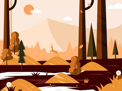 Landscape illustrator, hope you like it illustrator