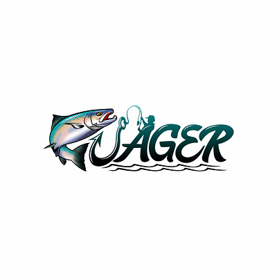 Logo Fishing Club animation branding fishing graphic design hobby logo