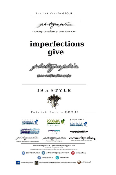 IMPERFECTIONS. agency brand brandidentity branding corporateimage design digital draft draw graphic design identity illustration image imperfections logo photo photoagency photographer photography picture