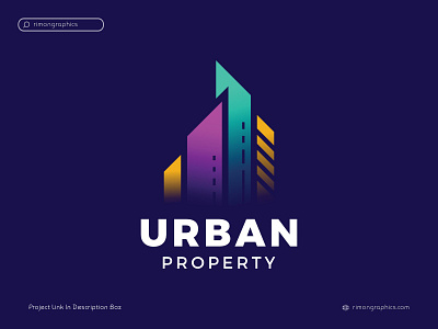 URBAN REAL ESTATE LOGO branding design graphic design logo vector