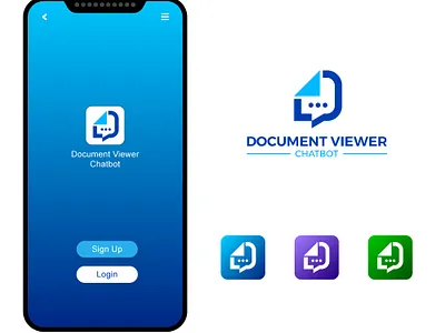 Chatbot Tech Company Logo communication logo logo modern logo online logo social media logo tech logo