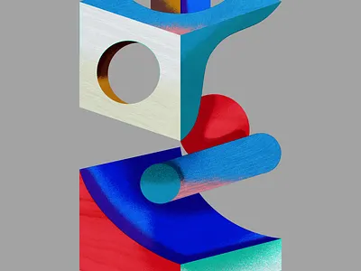 Construction 01 3d artwork design graphic design illustration