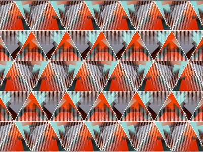 2018 Apr 28 - Daily Art colors daily illustrator ipad patterns shapes vector whorl
