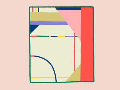 pocket composition six abstract color colorful geometric lines pattern shapes