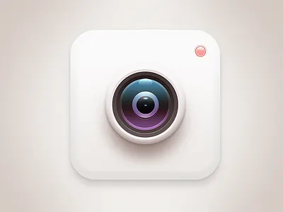 Camera camera，realistic，glass，metal，ps