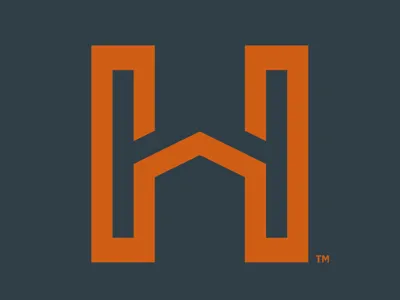 Heritage Homes build builders contractor h heritage home house logo neighborhood