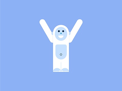 Y is for yeti 36daysoftype design graphic lettering typography vector yeti